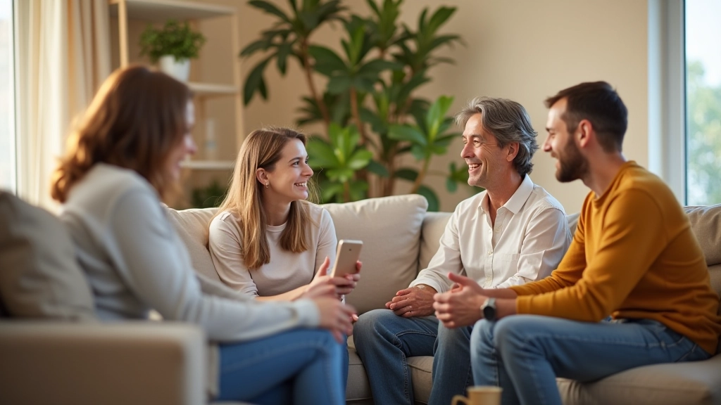 Conversations d'argent en famille