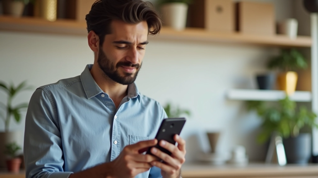 Achat délibéré et conscient, moment de réflexion avant un achat important, décision financière réfléchie